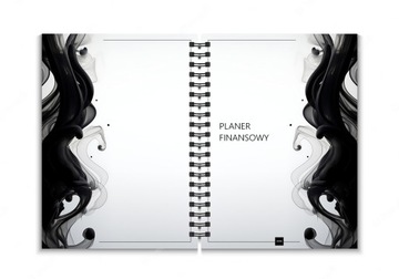 Planer finansowy B5 budżetowy organizer domowy WAVES