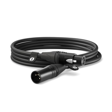 RODE XLR3M - Kabel mikrofonowy XLR 3m czarny