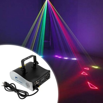 ПОЛНОЦВЕТНОЙ ЛАЗЕРНЫЙ СВЕТ RGB DMX 2000 МВт
