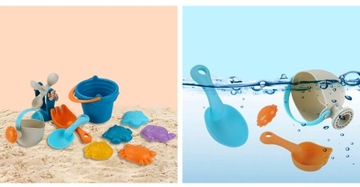 ПЛЯЖНАЯ ПЕСОЧНИЦА ИГРУШКИ ведро лопата лейка НАБОР ПЕСКА