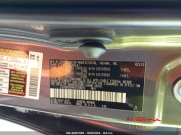 Toyota Highlander III 2023 Toyota Highlander 2023 r., 2,5L HYBRID LIMITED 2.5 Hybryda 243KM, zdjęcie 6