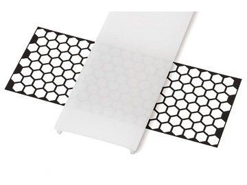 KLOSZ WIDE PVC DO PROFILU SOLIS INSO ILEDO 2M MROŻONY
