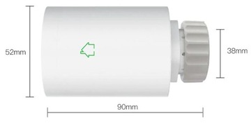 Электронная термостатическая головка Tuya Zigbee