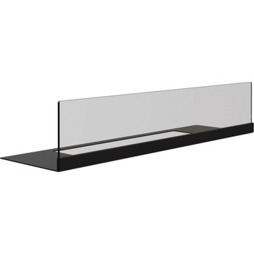 BIOKOMINEK 900x400 DELTA 2 qube szyba bio kominek