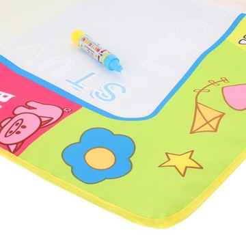 LT128 БОЛЬШОЙ КОВРИК ДЛЯ ВОДНОГО РИСОВАНИЯ, РУЧКИ НА ВОДНОЙ ОСНОВЕ