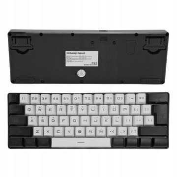 МАЛЕНЬКАЯ ИГРОВАЯ КЛАВИАТУРА С RGB-СВЕТОДИОДНОЙ ПОДСВЕТКОЙ ДЛЯ ГЕЙМЕРОВ