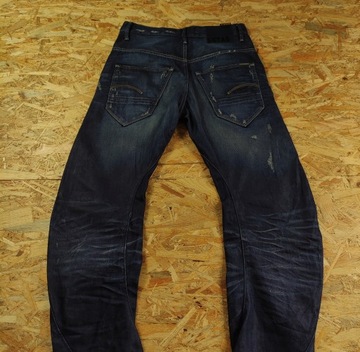 Spodnie Jeansowe G-STAR ARC 3D Skręty Męskie 30x34