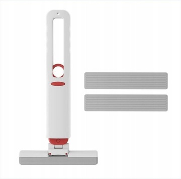 MINI MOP PŁASKI Z WYCISKACZEM SZCZOTKA DO MYCIA
