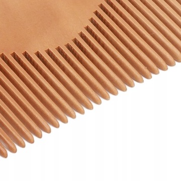 Drewniany grzebień Ręcznie mały przenośny