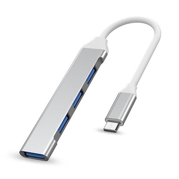 HUB USB TYP C 3.0 ROZDZIELACZ PORTÓW ADAPTER 4xUSB