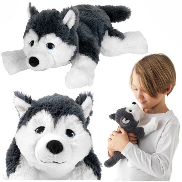 IKEA LIVLIG PLUSZAK MASKOTKA PIES HUSKY 26 CM