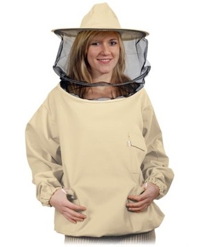 BLUZA PSZCZELARZA Z KAPELUSZEM BEE-JAC21 BE roz.M