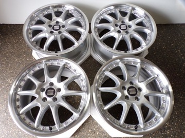 4× DISK HLINÍK 100 7.5" X 17" 5X100 ET 35