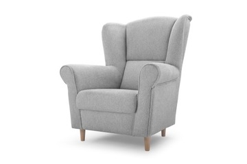 FOTEL USZAK BOSS styl skandynawski LOFT solidny