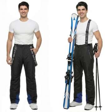 МУЖСКИЕ ЗИМНИЕ ЛЫЖНЫЕ БРЮКИ, СПОРТИВНЫЕ ДЛЯ СКЛОНА, МЕМБРАНА 10 000 М