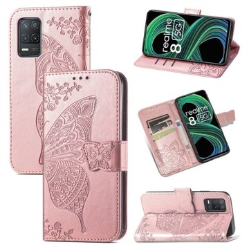 ETUI POKROWIEC SK0RZANE MAGNES DO Realme 8 5G