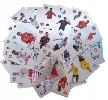 KARTY PIŁKARSKIE Z PIŁKARZAMI 2024 10 SZTUK ! NOWOŚĆ !