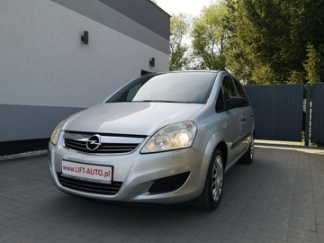 Opel Zafira B 1.6 Twinport ecoFLEX 115KM 2009 Opel Zafira 1.6 Benzyna 116KM Klima Pod. fotele 7-
