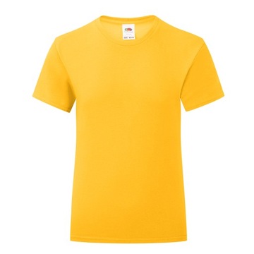 FRUIT DZIEWCZĘCA KOSZULKA T-SHIRT 150T SUNFLOW 152
