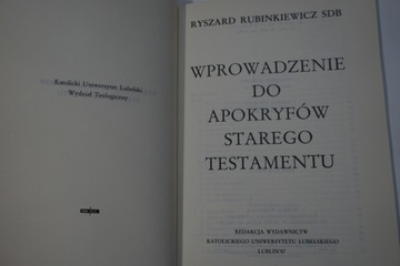 ВВЕДЕНИЕ В ВЕТХОЗАВЕТНЫЕ АПОКРИФЫ