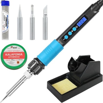 ZESTAW LUTOWNICA PRECYZYJNA 928D-V 60W + AKCESORIA