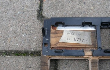 DREWNO RAMKA RADIA PANELU KLIMY MERCEDES W140