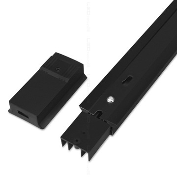 Установите 6x Spot Moving Furlight Black с GU10 + Szynoproszek 2M Rail