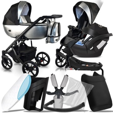 WÓZEK 4W1 BEXA AIR PRO AI18 I CYBEX ATON 5 + BAZA