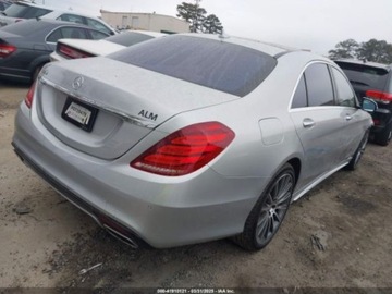 Mercedes Klasa S W222 2017 Mercedes-Benz Klasa S 2017 MERCEDES-BENZ S 550 4.7 Benzyna 448KM, zdjęcie 4