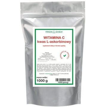 WITAMINA C KWAS L-ASKORBINOWY 1kg CZ. SPOŻYWCZA