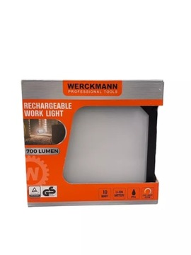 LAMPA ROBOCZA AKUMULATOROWA WERCKMANN JAK NOWA