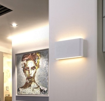 ВНУТРЕННИЙ НАСТЕННЫЙ СВЕТИЛЬНИК СВЕТОДИОДНЫЙ НИЖНИЙ НАСТЕННЫЙ СВЕТИЛЬНИК, ТЕПЛЫЙ, МОДНЫЙ