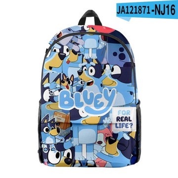 НОВЫЙ ШКОЛЬНЫЙ РЮКЗАК Bluey А4 БОЛЬШОГО ДИЗАЙНА