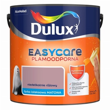 DULUX EASYCARE 2,5L - Niedelikatnie Różowy