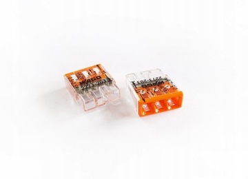 WAGO Оригинальный быстроразъемный разъем для провода 3х2,5