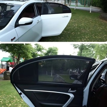 АВТОМОБИЛЬНЫЙ СОЛНЦЕЗАЩИТНЫЙ КОЗЫРЕК ДЕТСКИЙ КОЗЫРЕК ЗАДНЕГО ОКНА 2x