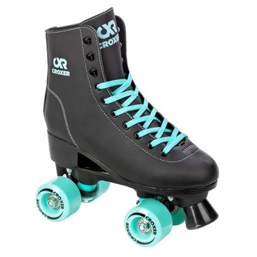 Klasyczne Retro Wrotki Croxer Alessa Black/Mint 42