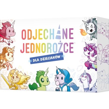 REBEL Gra karciana Odjechane Jednorożce dla dzieciaków PL 09693