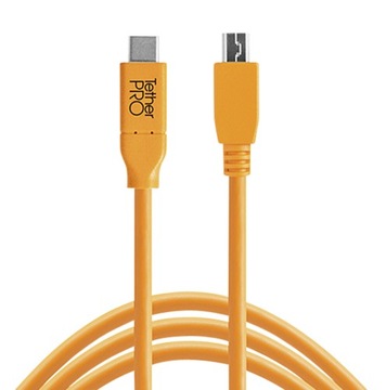 Tether Tools USB-C na 2.0 Micro-B 5-Pin 4,60m poma