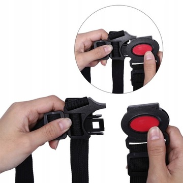 РЕМНЯ ДЛЯ КОЛЯСКИ, КРЕСЛА, КАЧЕШЕК, 5-ТОЧЕЧНЫЙ РЕМЕНЬ, ЧЕРНЫЙ