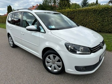 Volkswagen Touran II 1.6 TDI 105KM 2010 Volkswagen Touran Automat 7-miejsc Oryginał
