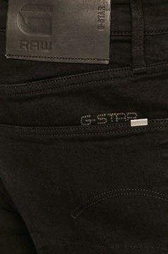 Spodnie jeansy męskie slim G-STAR RAW czarne W36 L32