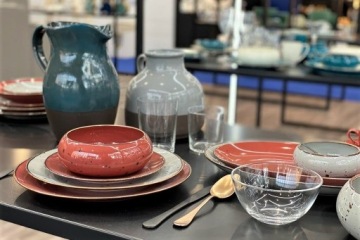 Фарфоровый набор тарелок + чашек + аксессуаров Alumina MIX 11 сервиз на 6 персон