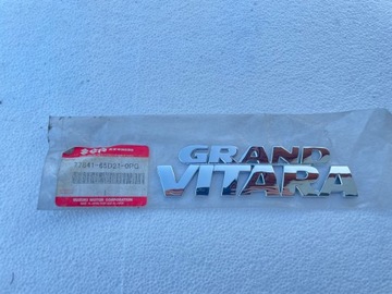NÁPIS ZNAK NÁLEPKA KRYT SUZUKI GRAND VITARA ORIGINÁLNÍ 7784165D210PG
