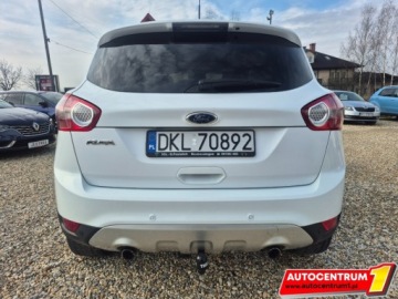 Ford Kuga I 2.0 Duratorq TDCi 163KM 2011 Ford Kuga 4X4 Kamera Cofania Dach Szklany Nawigacja Nowy Rorzad, zdjęcie 5