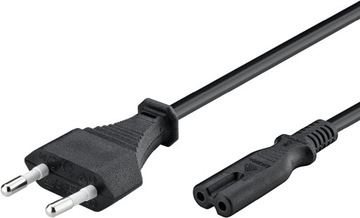 Kabel zasilający do TV radia drukarki 1,8m C7 VDE