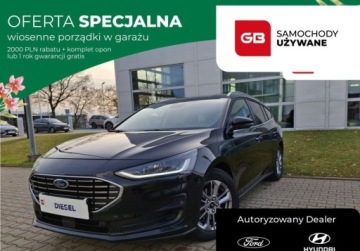Ford Focus IV Kombi Facelifting 1.5 ECOBLUE 115KM 2024 Ford Focus 1.5 EcoBlue 115 KM 8AT Titanium - gwarancja fabryczna do 07.2026