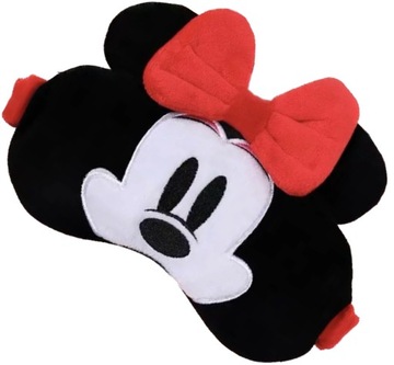 OPASKA NA OCZY MASKA DO SPANIA SNU RELAKSU MYSZKA MINNIE MOUSE PLUSZOWA