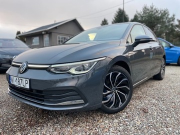 Volkswagen Golf VIII Hatchback 1.5 TSI EVO 150KM 2021 Volkswagen Golf 1.5 TSI EVO 150 KM STYLE BEZWYPADKOWY I- WLASCICIEL