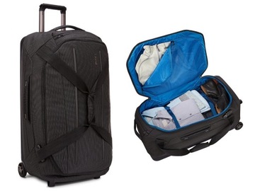 Сумка Thule Wheeled Duffel Crossover 2. Подходит для размеров до 30 дюймов. Черный цвет.